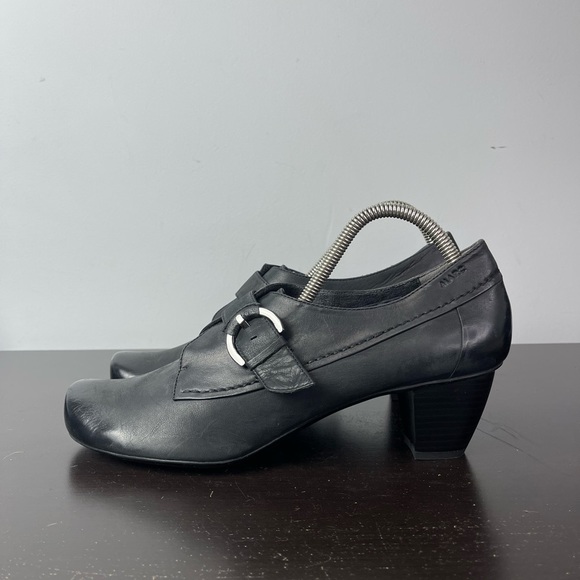 Marc Art of Walking Black Leather Shoes size 42 - Picture 2 of 9